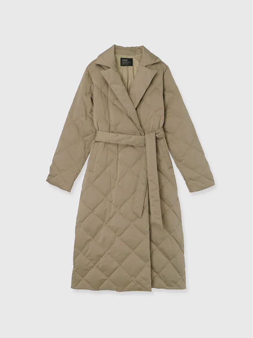 【2025aw完売品】TAION anuans コラボ　チェスターロングダウン