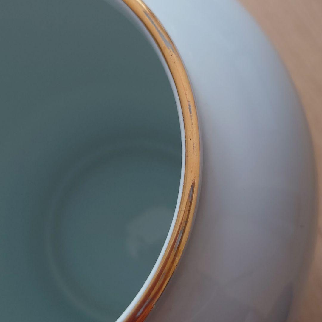 深川製磁　花瓶エビネ蘭