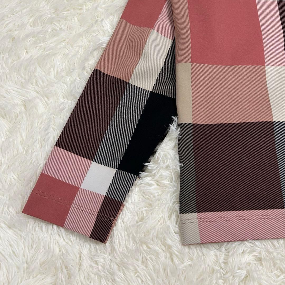 ブラックレーベル クレストブリッジ M カットソー チェック柄