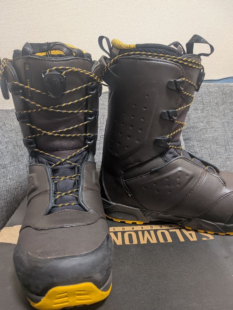 Salomon Synapse Wide JP ブラウン 27.5cm 元箱あり