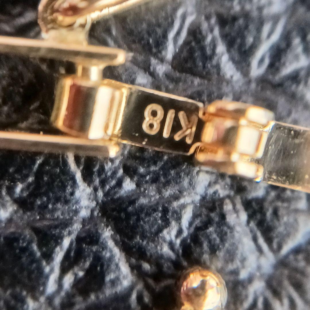 (B011409) K18 YG ネックレス 喜平12面トリプル ホールマーク