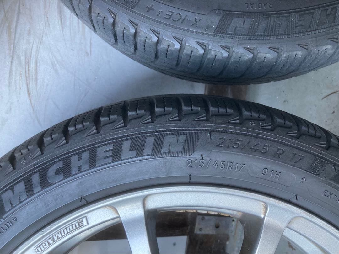 krmtsさん専用④格安出品！ユーロマジック17インチ　ミシュランx-ice