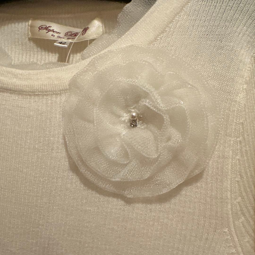 30%off 新品 Super Beauty 今季ものタグ付きトップス42