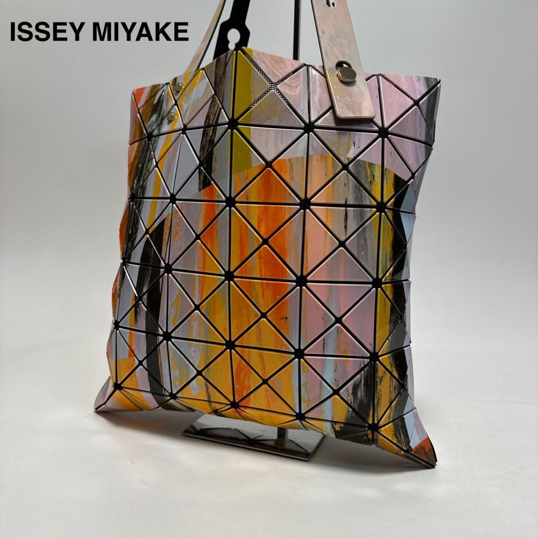 o30【極美品】イッセイミヤケバオバオ　総柄　トートバッグワンショルダーバッグ.