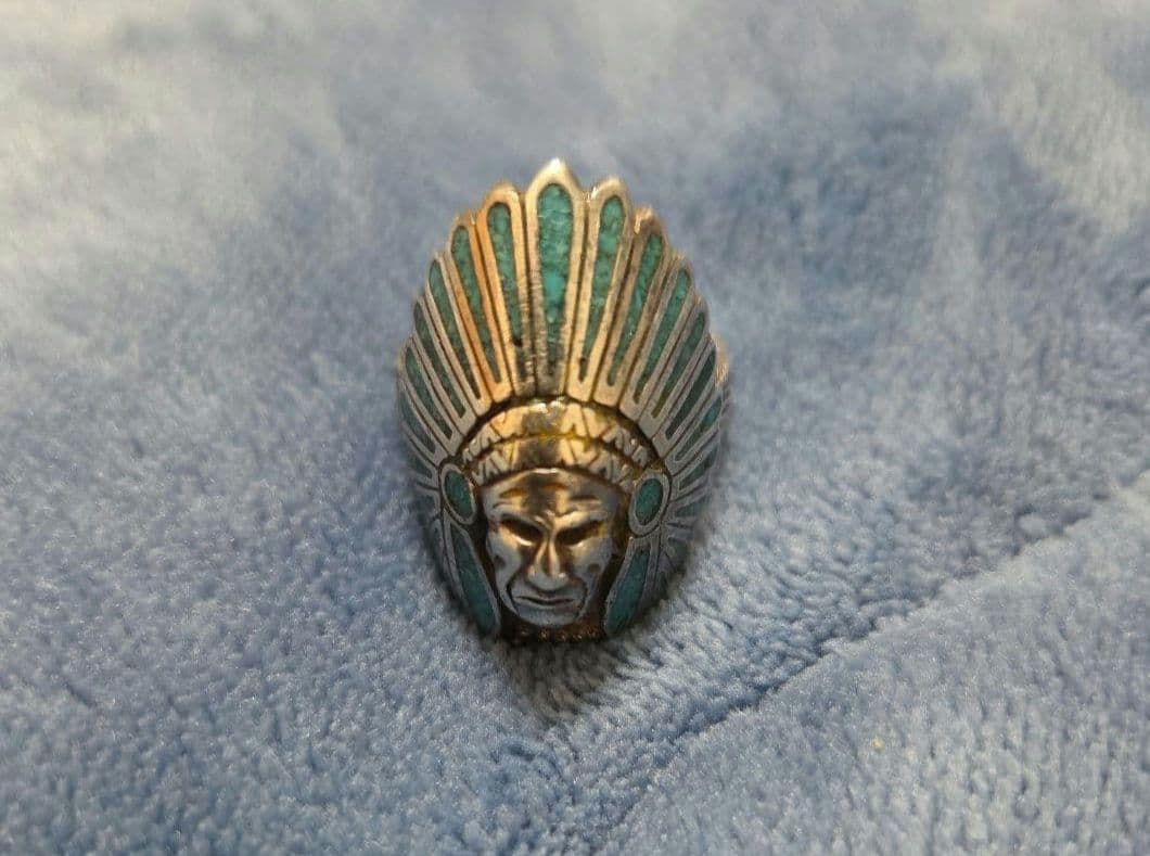 SV 925ネイティブ／インディアン／リング19号