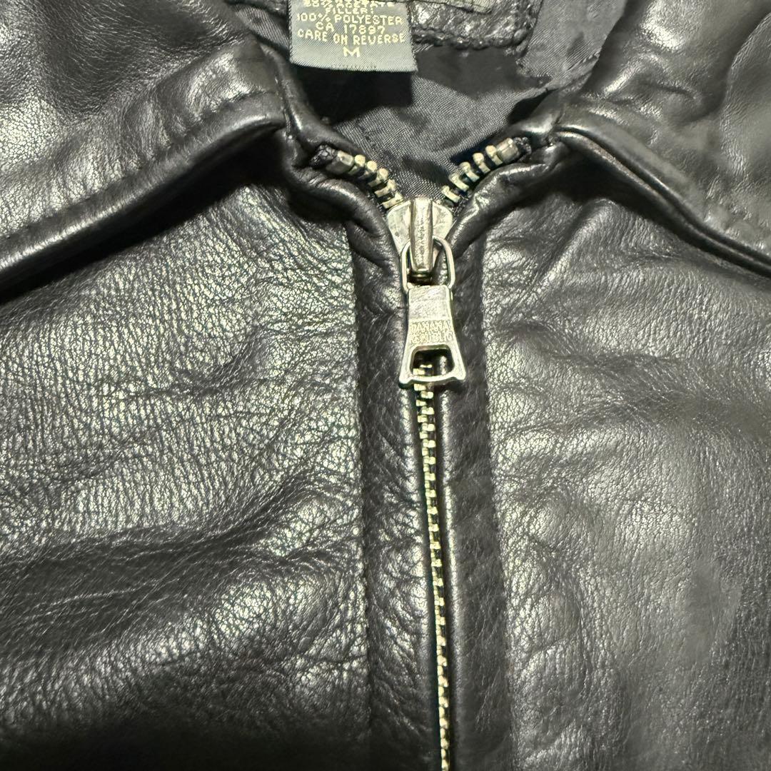 BANANA REPUBLIC 90's 黒タグ レザージャケット ドリズラー