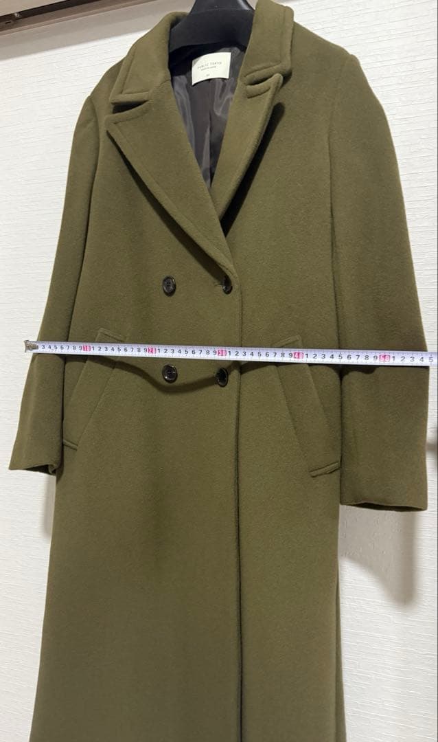 PUBLIC TOKYO パブリックトウキョウ ピーコート コート カーキ