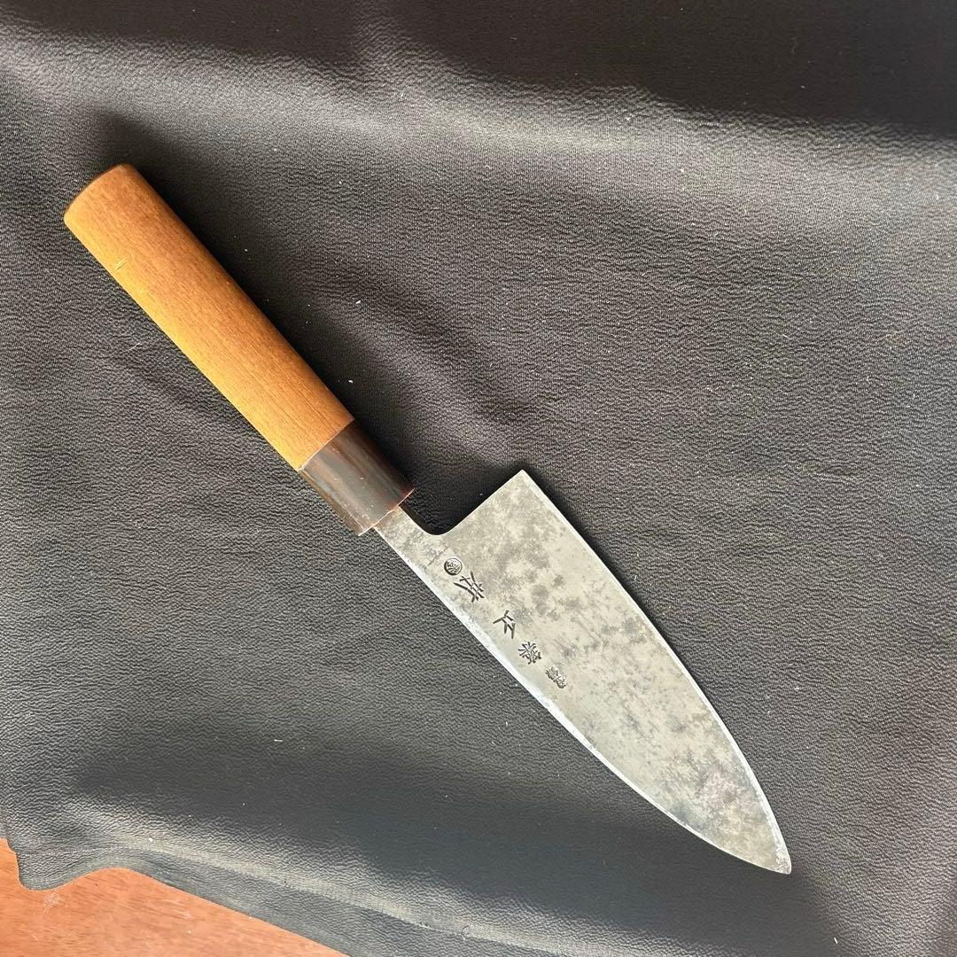 築地正本　大出刃包丁水牛柄 出刃 包丁(秀)