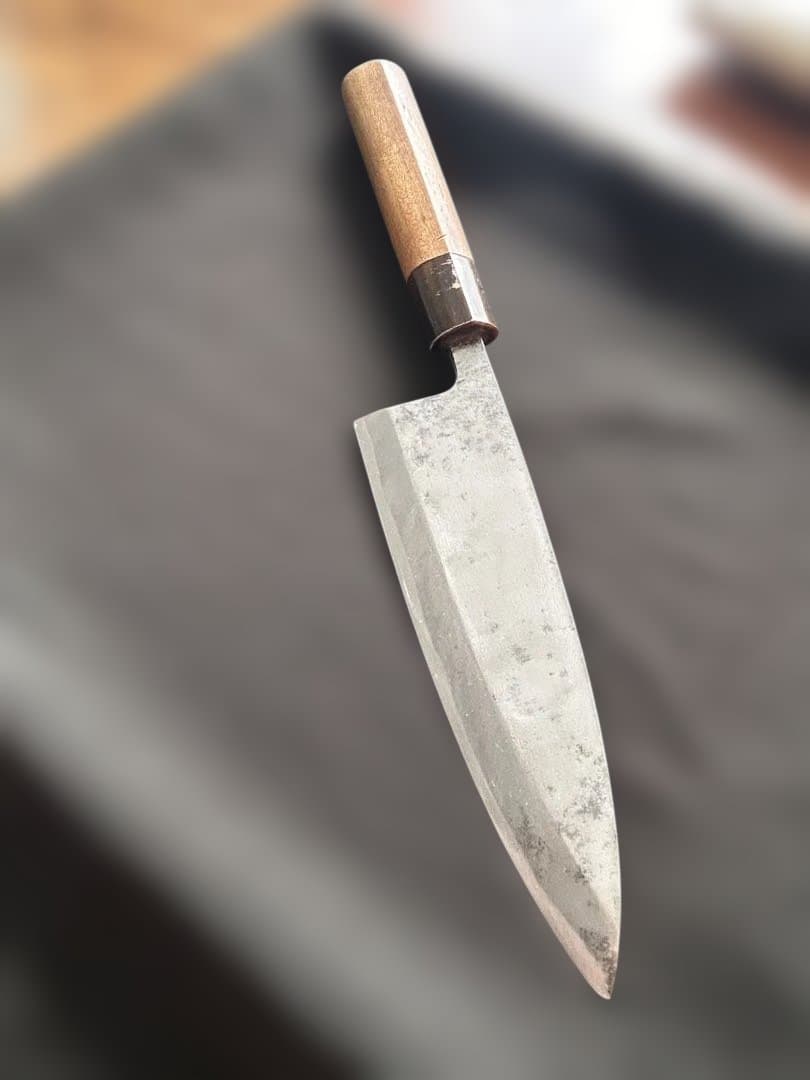 築地正本　大出刃包丁水牛柄 出刃 包丁(秀)