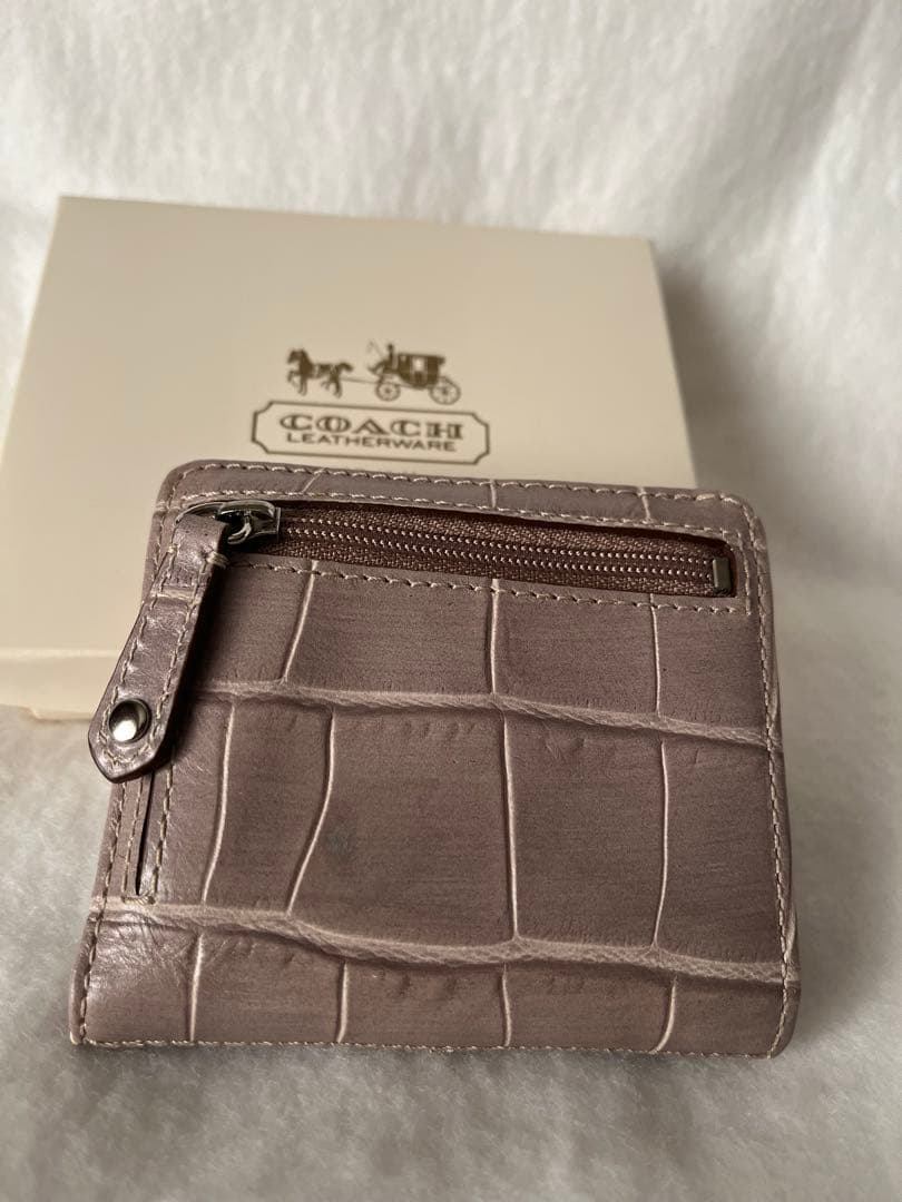 【新品未使用】COACH 二つ折り財布