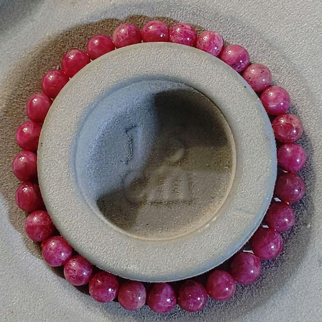 ★インペリアルロードナイト 6.8ミリ珠 ブレスレット(SA)