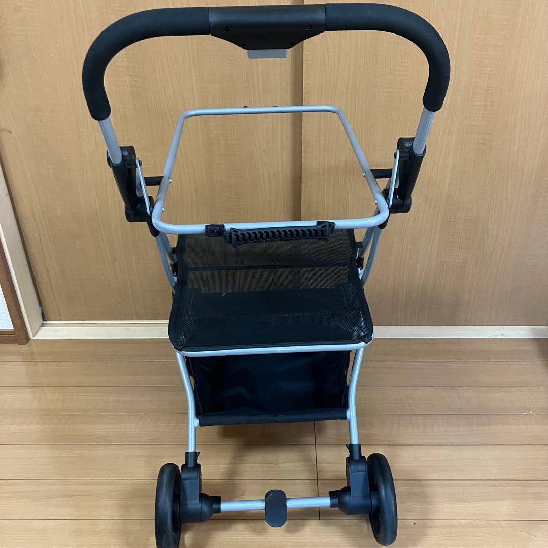 EcoCa エコカ ショッピングカート 本体 折り畳み式 ブラック