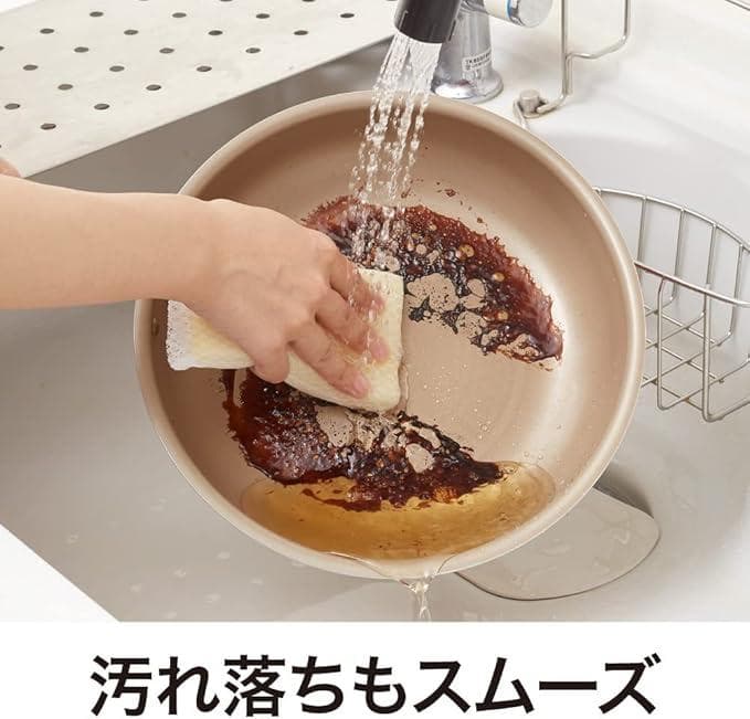 未使用 エバークック フライパンセット 6点セット 着脱式 IH対応 レッド