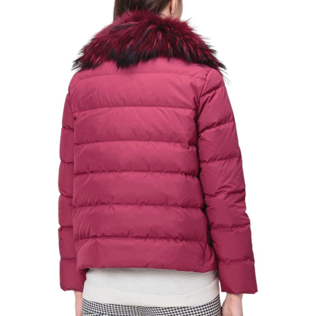 交渉可◯大きいサイズ☆MAX&Co. ラクーンファー ダウンジャケット 極暖