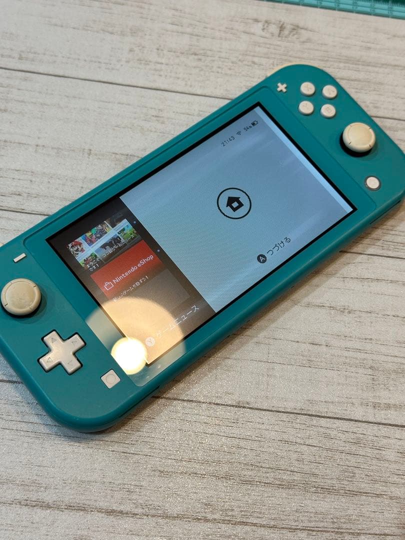 Nintendo Switch ライト ターコイズブルー 訳あり品