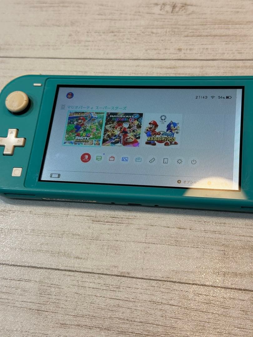 Nintendo Switch ライト ターコイズブルー 訳あり品