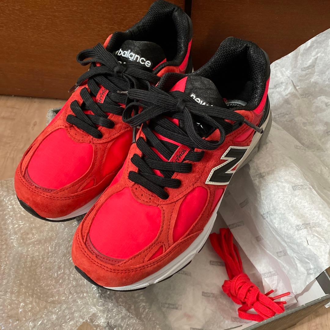 New Balance 990V3 レッド/ブラック　大安売り大特価‼️早い者勝ち