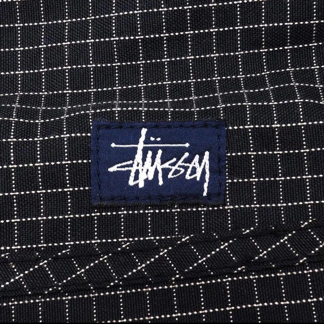 美品 90s OLD STUSSY メッセンジャーバッグ スペクトル柄 紺タグ