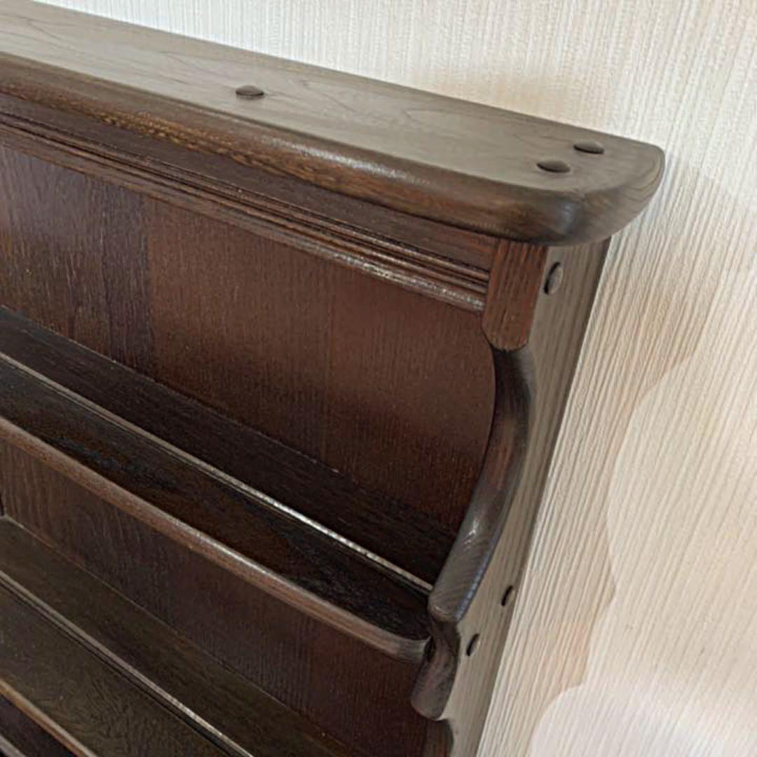 英国　ヴィンテージ　アーコール　飾り棚