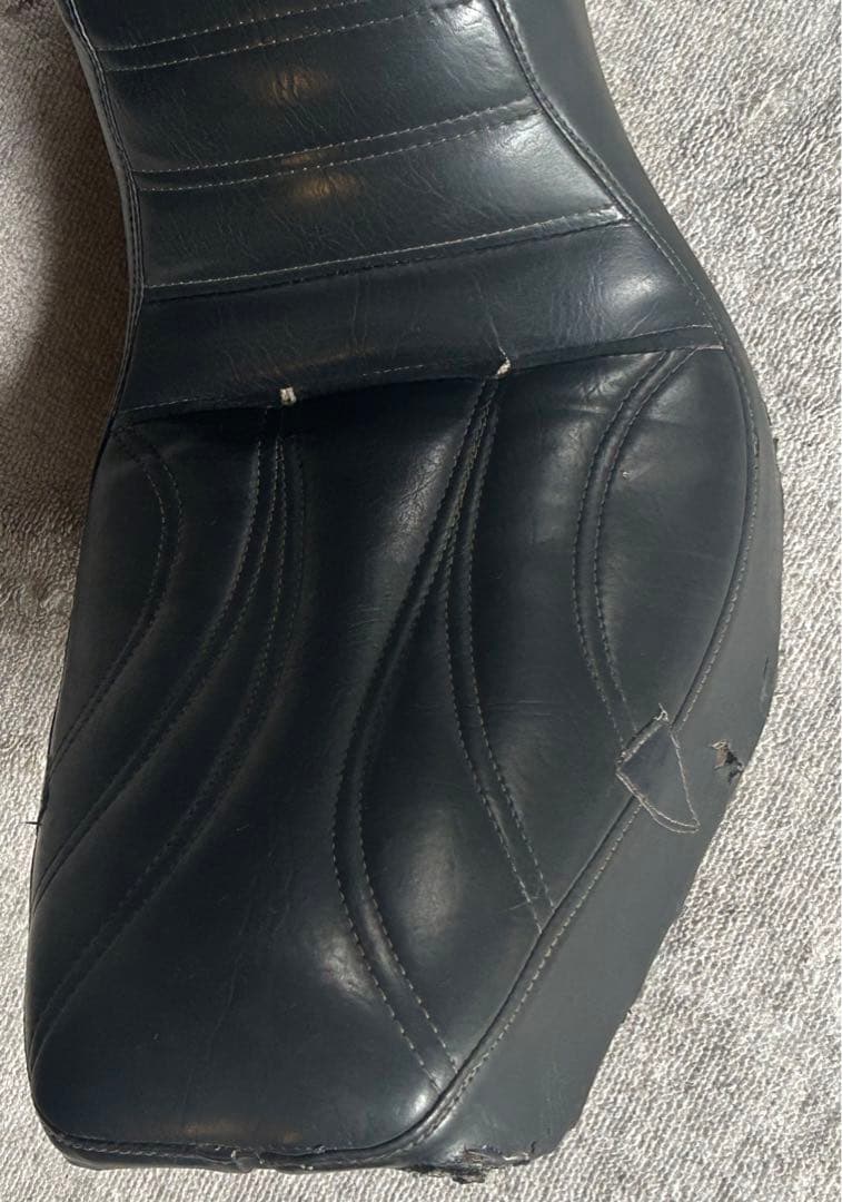 レア　コルビン段付きシート チョッパー70年代　ビンテージ