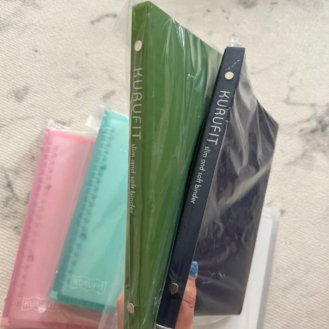 新品　15冊　A5 バインダー　ファイル　クルフィット　KURUFIT