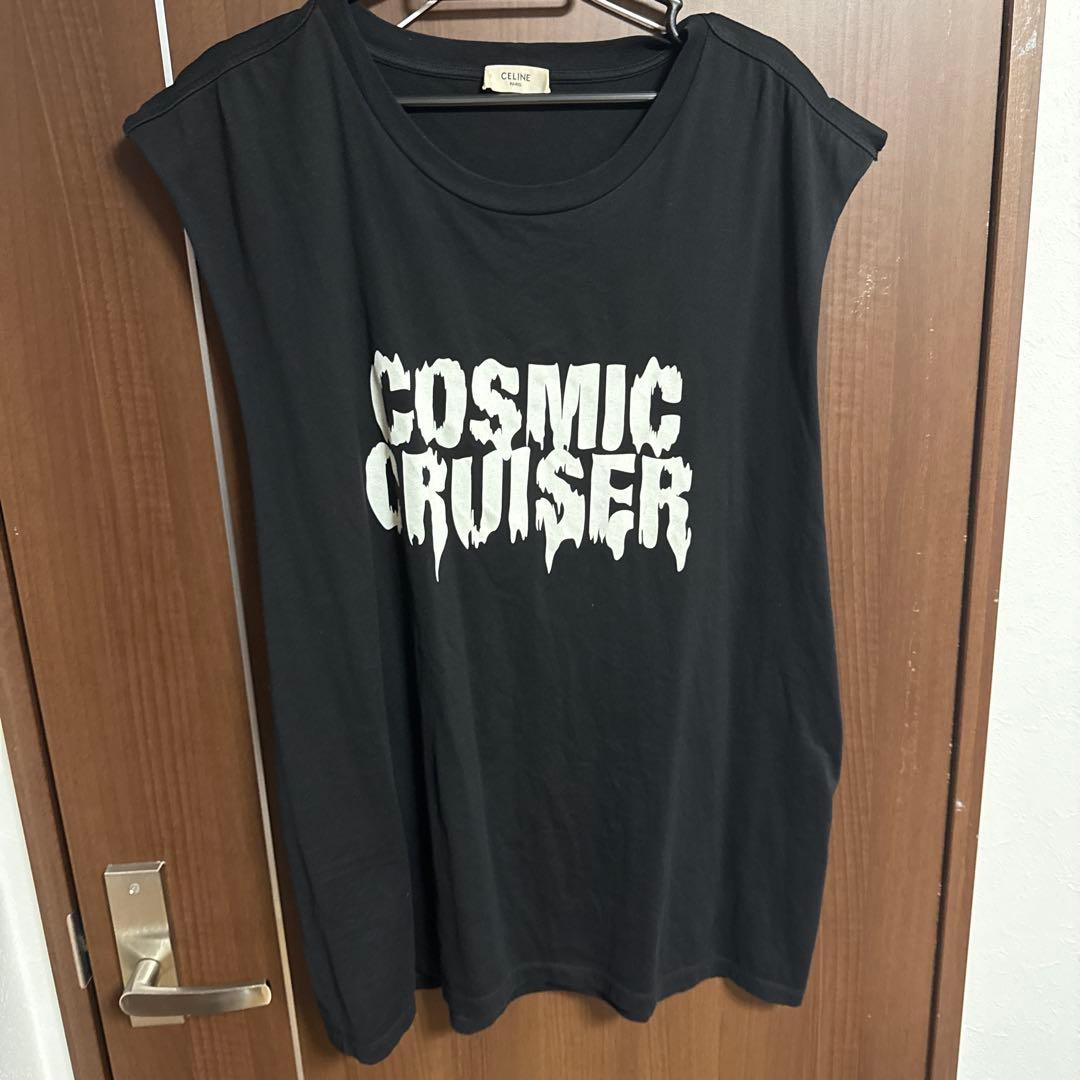 CELINE 22SS ノースリーブTシャツ COSMIC CRUISER M