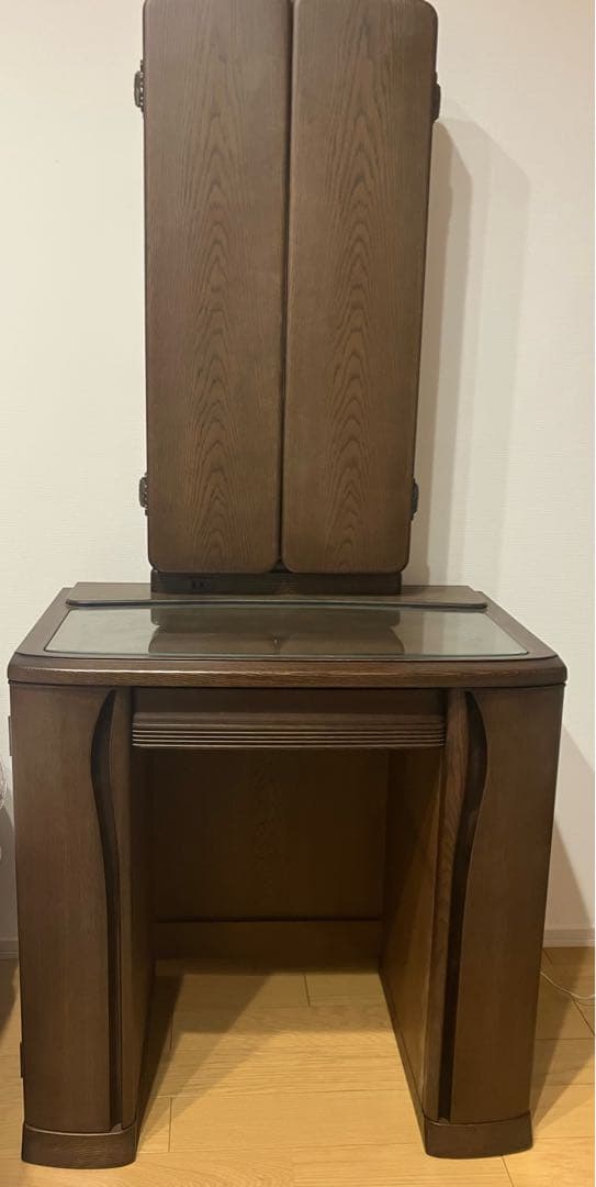 ★最終値下げ★【送料無料】三面鏡ドレッサー★チェア付き★