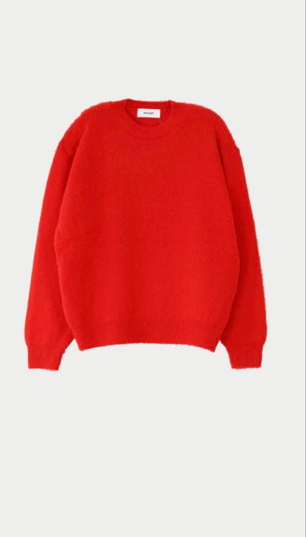 【最終価格】machatt フラッフィーウールニット（レッド）