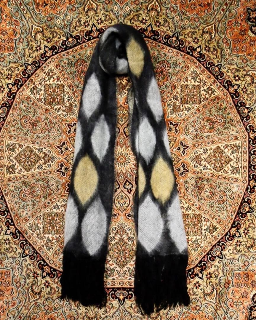 小物 SUGARHILL MOHAIR PYHCH SCARF (GREEN)