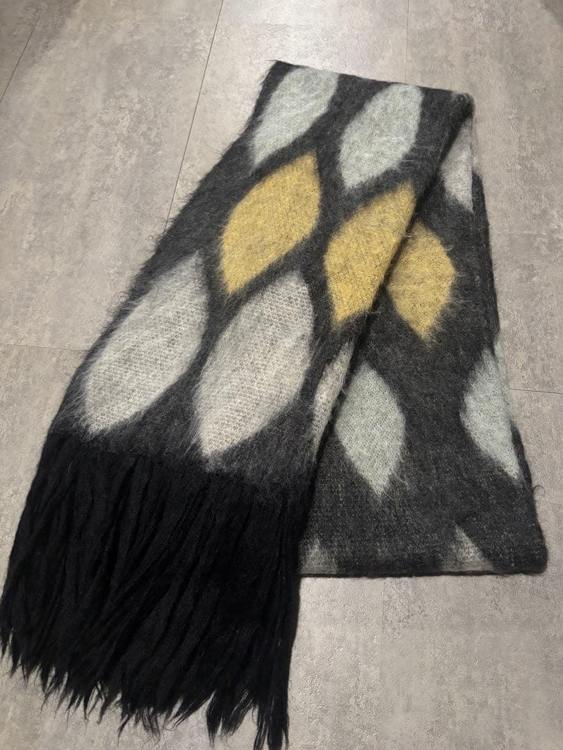 小物 SUGARHILL MOHAIR PYHCH SCARF (GREEN)