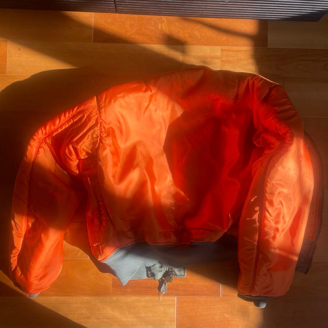 【美品】60s MA-1 アルファ 米軍実物 フライトジャケット 66年会計