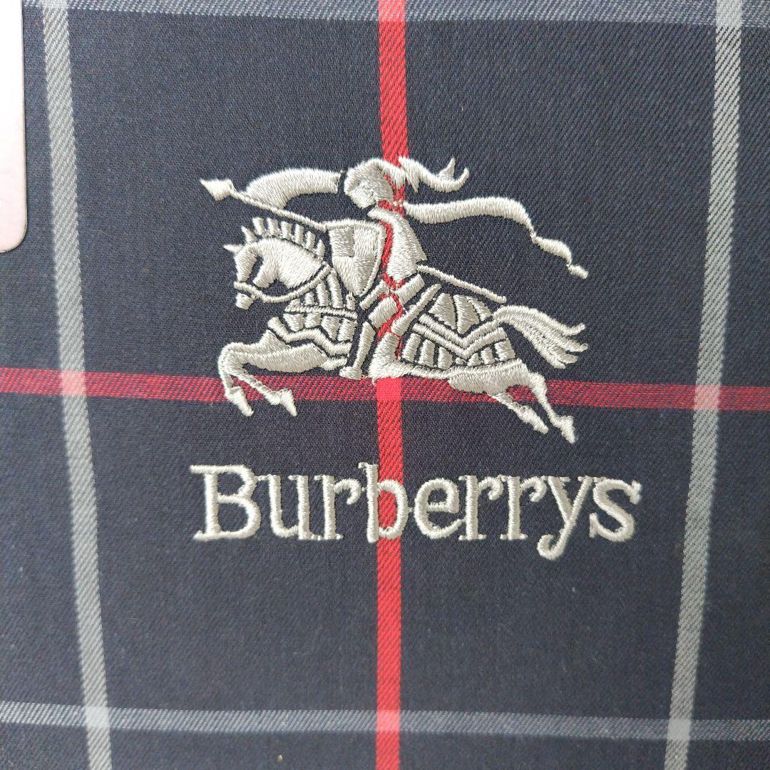 レア！未使用美品 西川産業 BURBERRYS コンフォーターケースS ネイビー