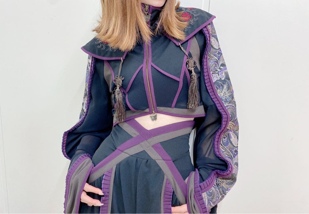 ozzoneste オッズオネスト　颯流歌月ボレロ　チャイナ　ボレロ　ジャケット