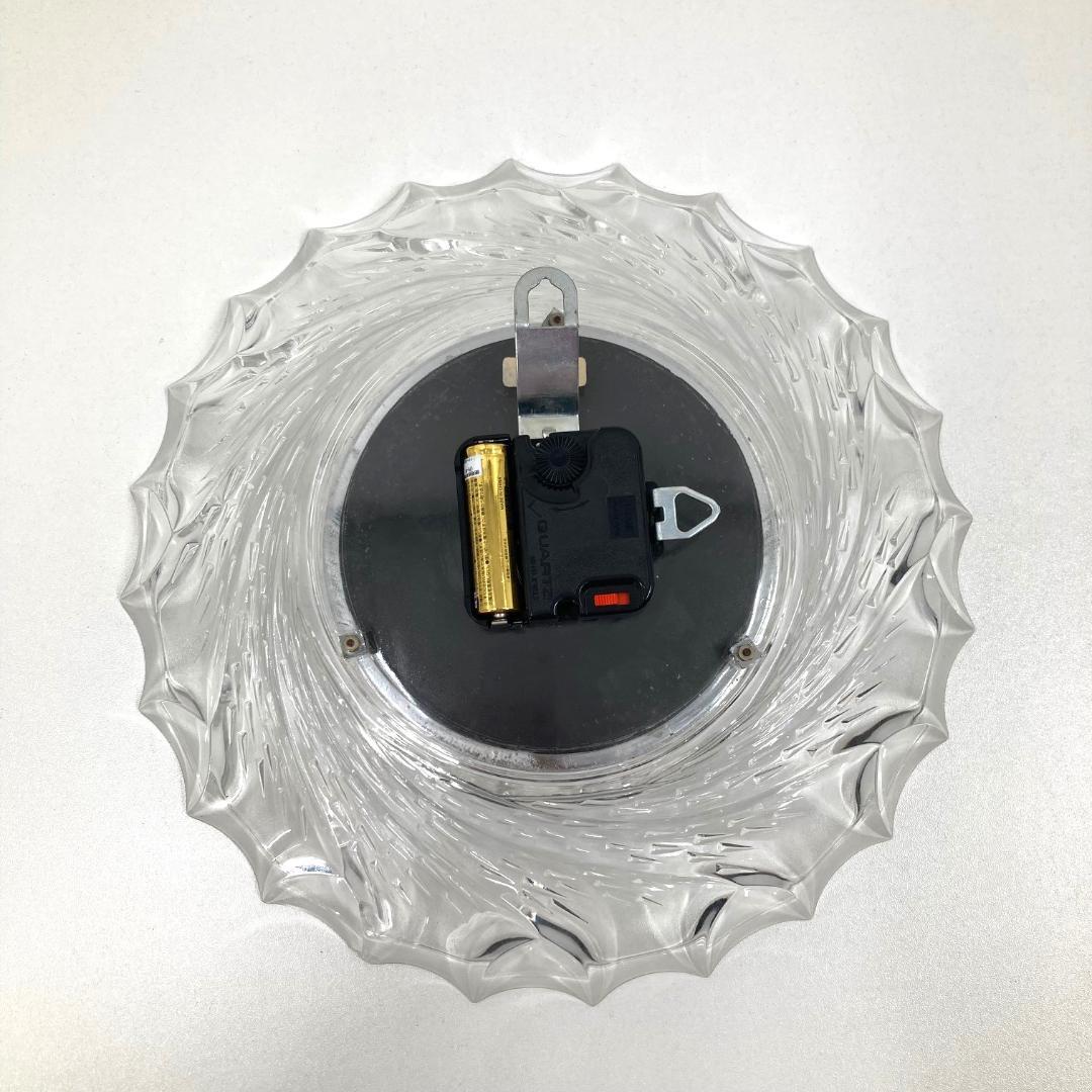 JUNGHANS ユンハンス　置時計　クリスタルガラス　動作確認済