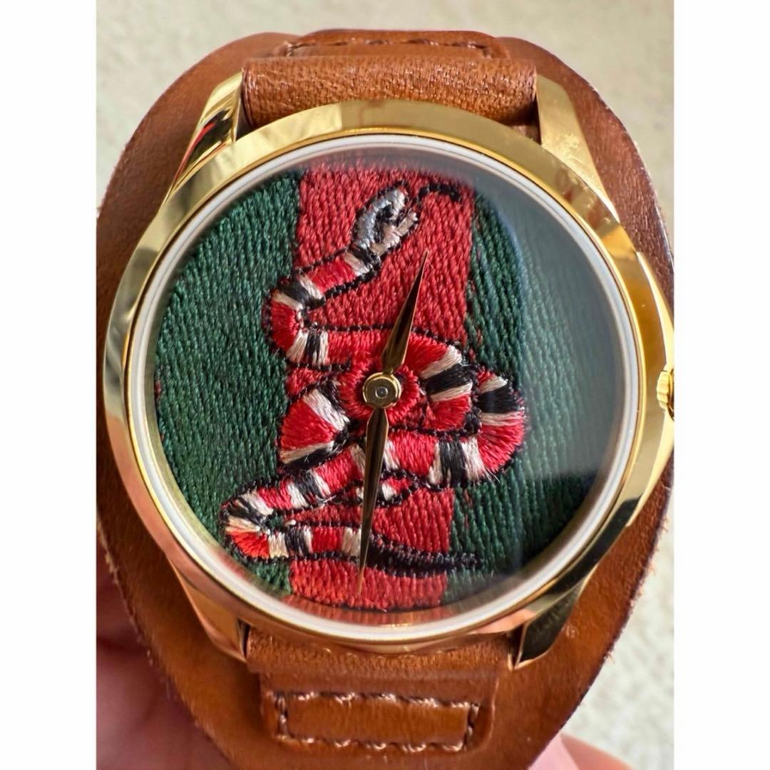 玲*）様 グッチ Gucci 126.4/YA126483 Gタイムレス スネー