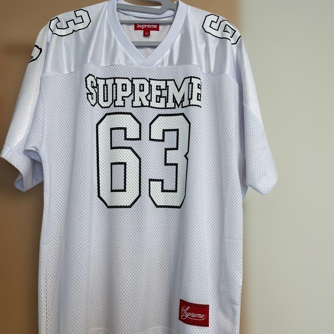 Supreme Bones Football Jersey 63 ホワイトL