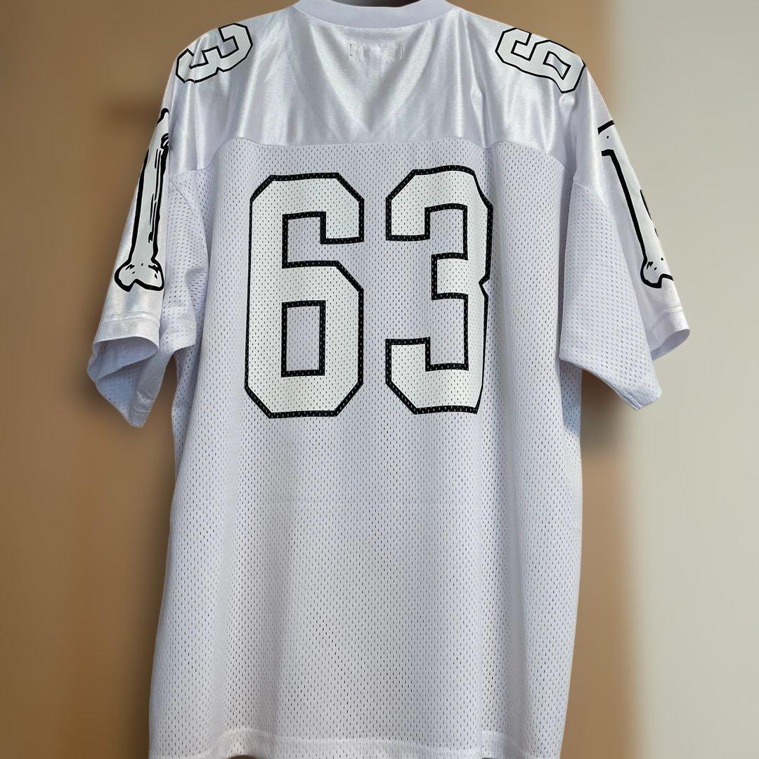 Supreme Bones Football Jersey 63 ホワイトL