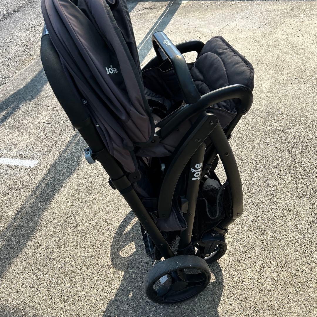 Joie エヴァライトデュオ 黒　2人乗り　ベビーカー