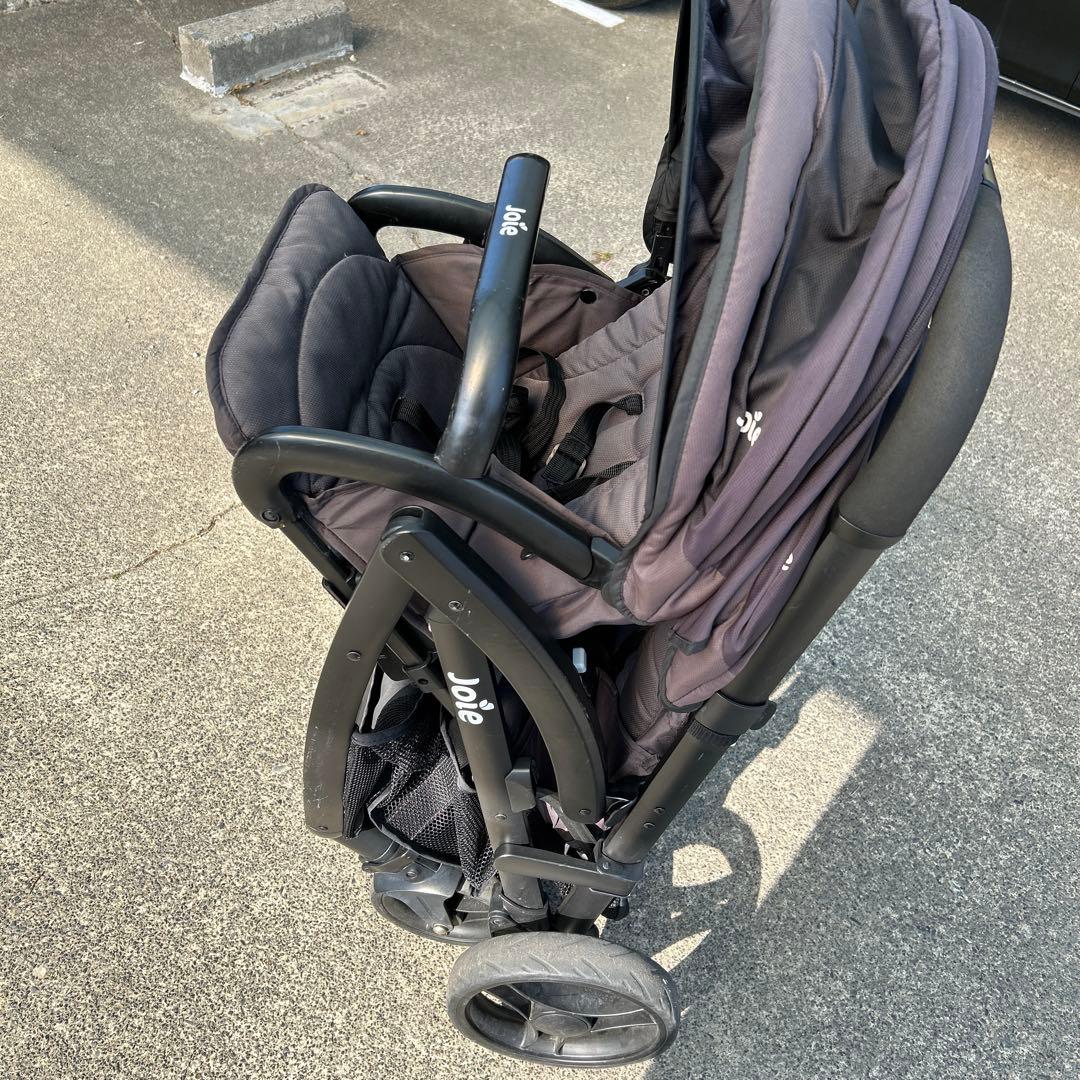 Joie エヴァライトデュオ 黒　2人乗り　ベビーカー