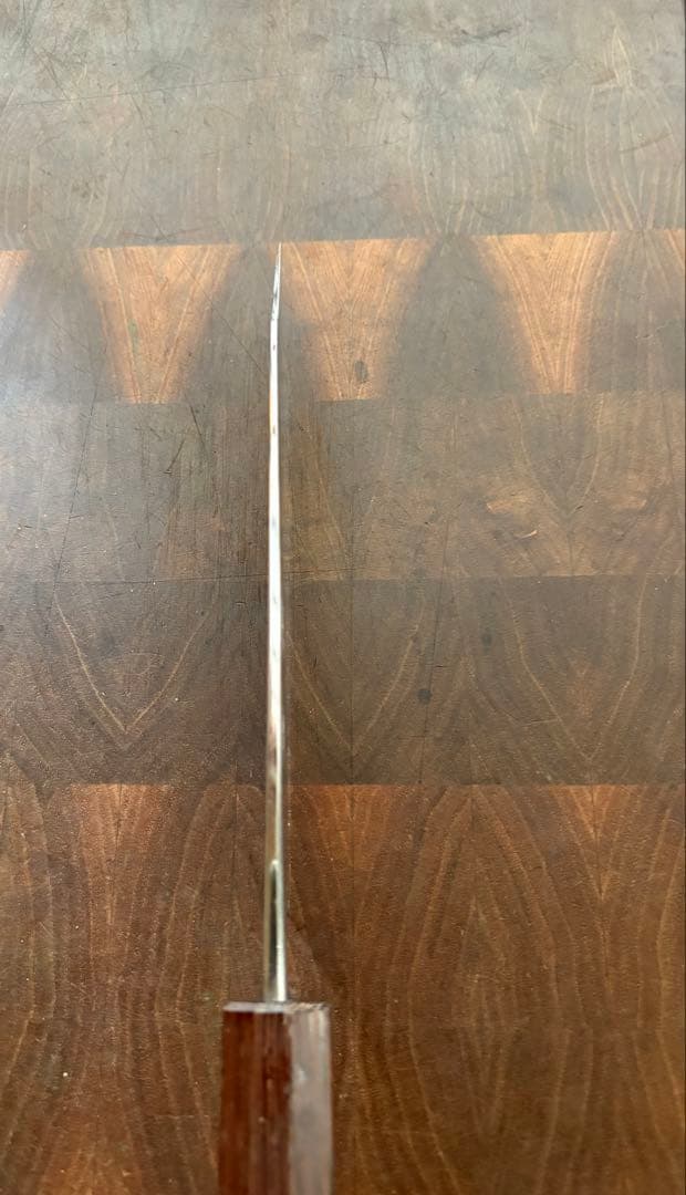 堺打刃物　切付　文化包丁　180mm 6寸　白ニ　三徳　包丁　和包丁　白鋼