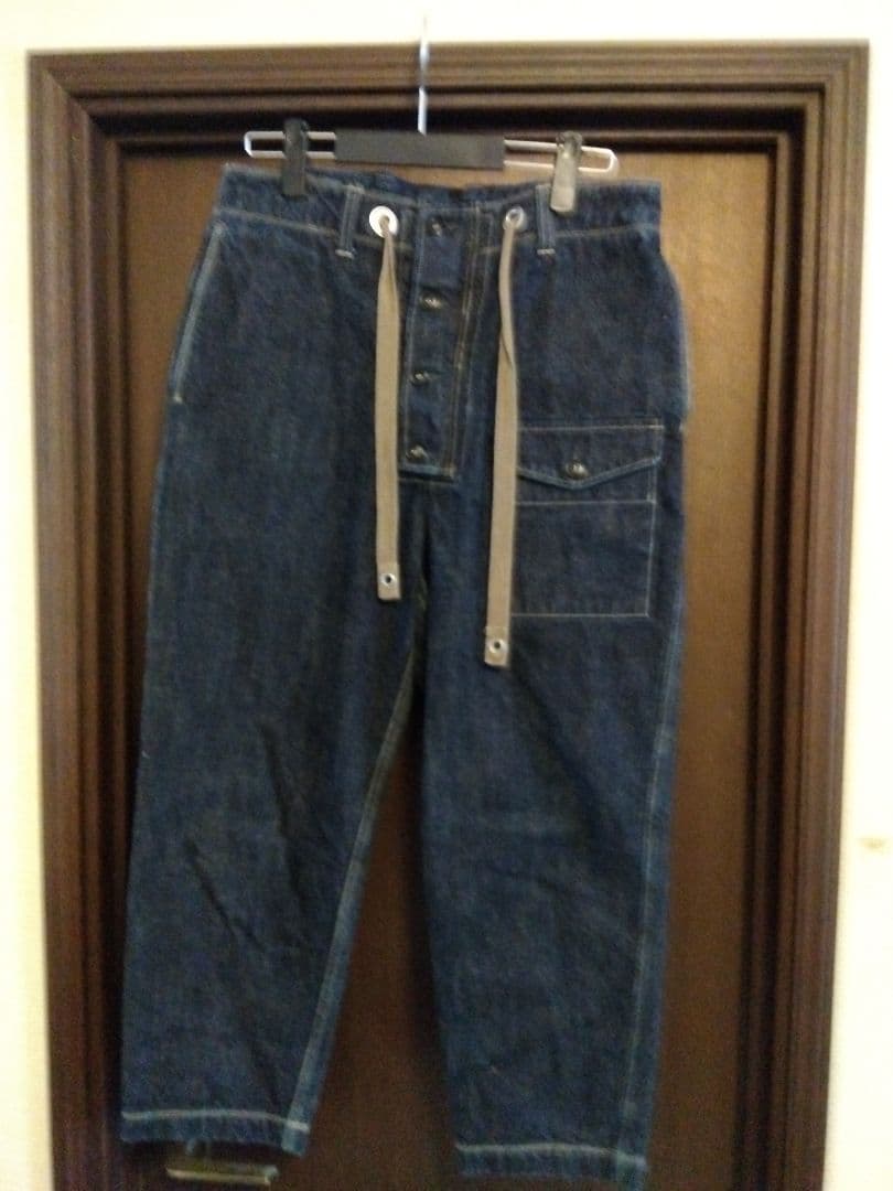 コリンボ ロイヤルネイビースモックパンツ colimbo