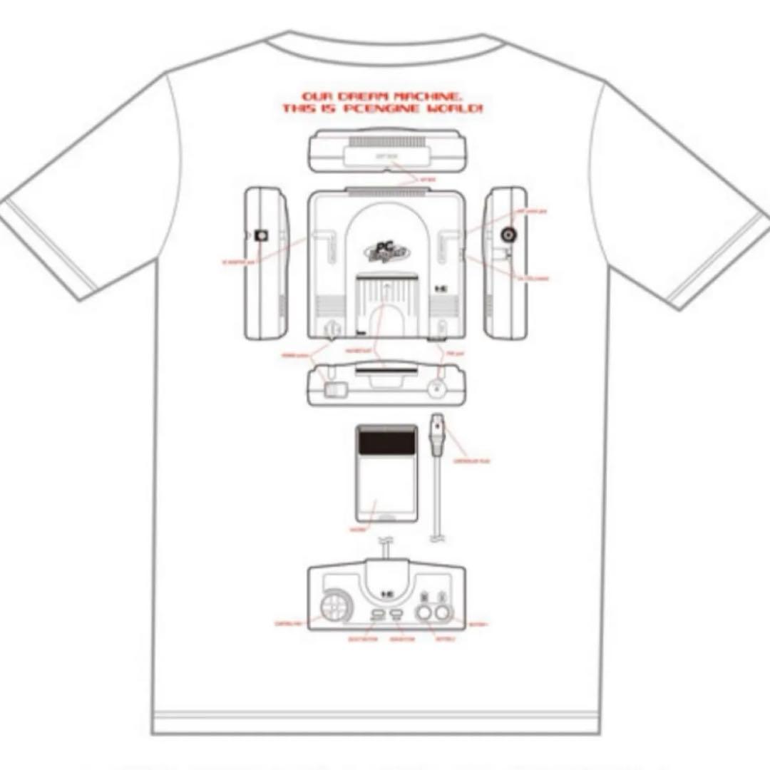 シュウ コレクターズアイテム PC Engine Tシャツ M 未開封