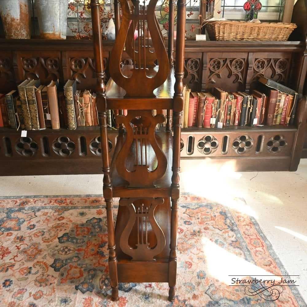 L3710-22 英国アンティーク ブックスタンド ショップ什器 収納 本棚