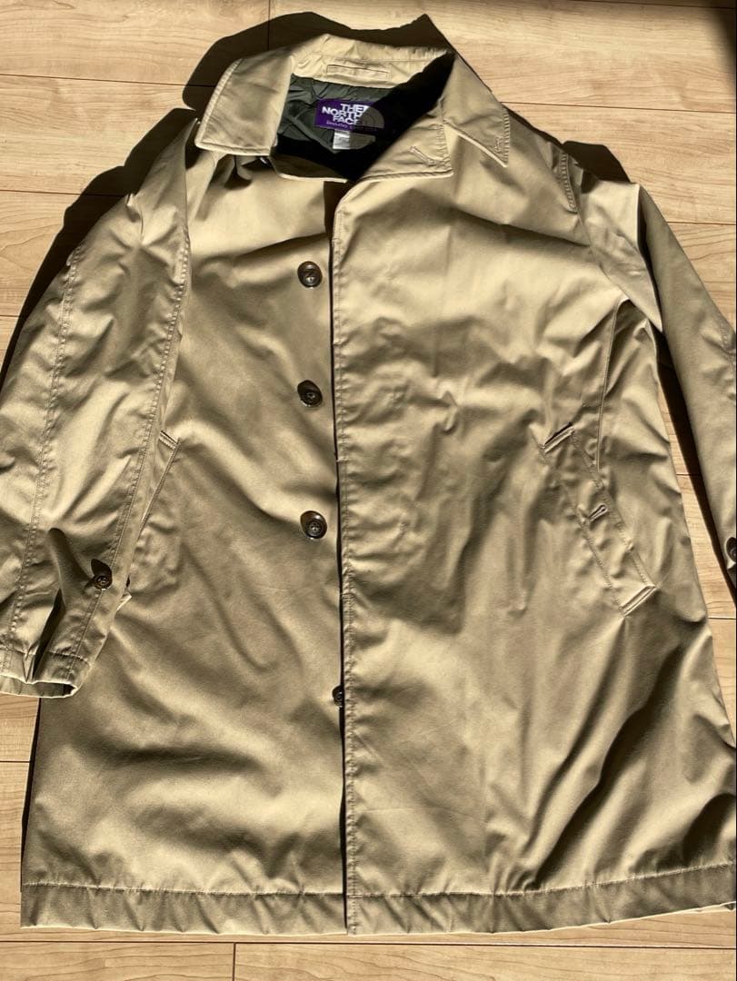 ノースフェイスパープルレーベル　ステンカラーコート