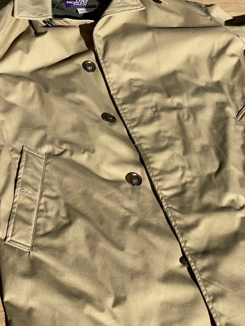 ノースフェイスパープルレーベル　ステンカラーコート