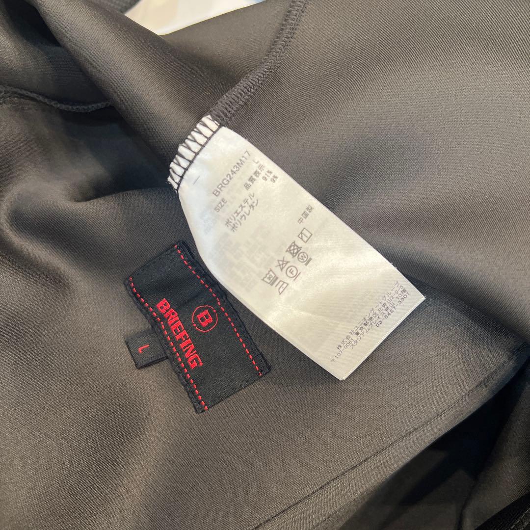 新品　BRIEFING MS CE LOGO TAPE PARKA ブラウンL