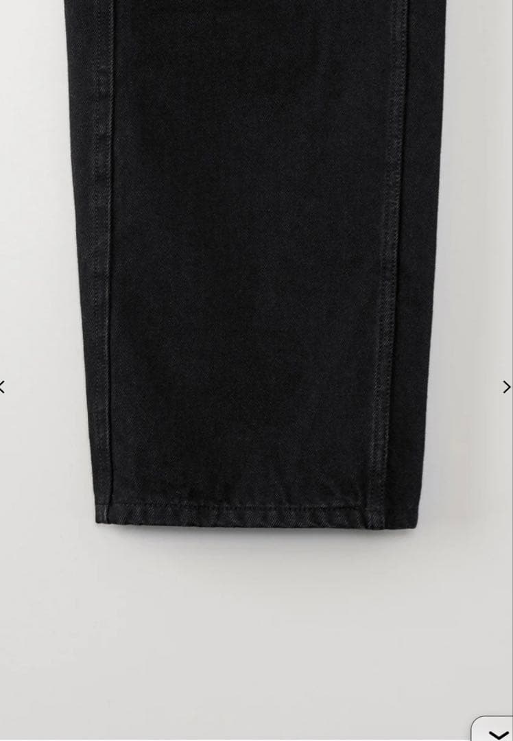 パンツ ohotoro Loom Black Jeans