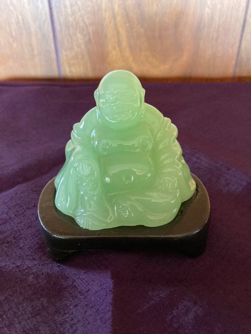 布袋様　台付き　商売繁盛神様