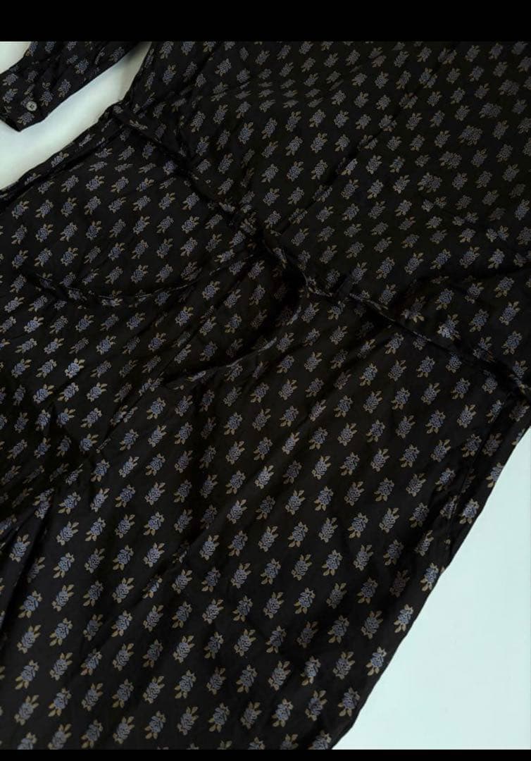 かぐれ【23SS 美品】⭐︎プリントジャンプスーツ kagure インド綿