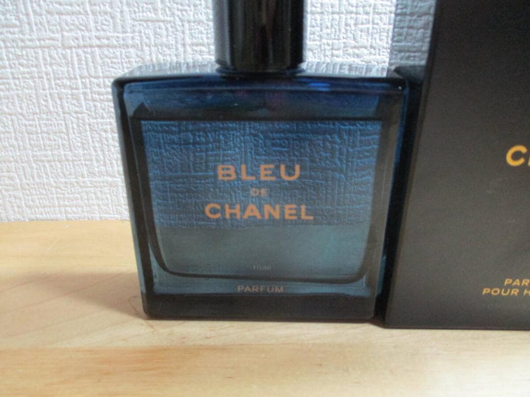 シャネル　ブルードゥシャネル　プールオム　１００ｍｌ　ＰＡＲＦＵＮ　ほぼ未使用品